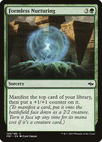 Formless Nurturing - frf Spoiler