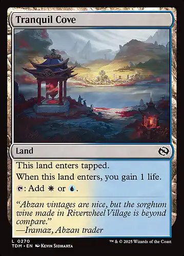 Tranquil Cove - tdm Spoiler