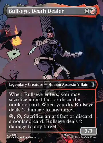 Bullseye, Death Dealer - msh Spoiler