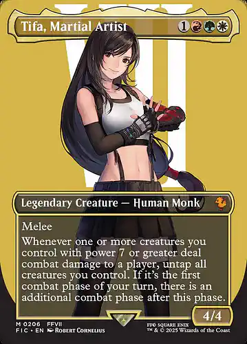 Tifa, Martial Artist - fic Spoiler