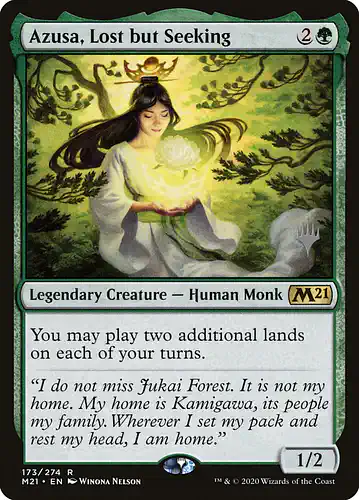 Azusa, Lost but Seeking - m21 Spoiler