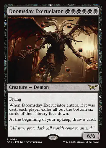 Doomsday Excruciator - dsk Spoiler