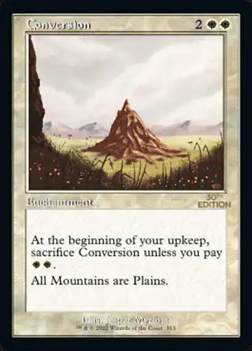 Conversion - 30a Spoiler