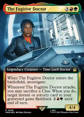 The Fugitive Doctor - who Spoiler