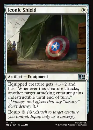 Iconic Shield - msc Spoiler
