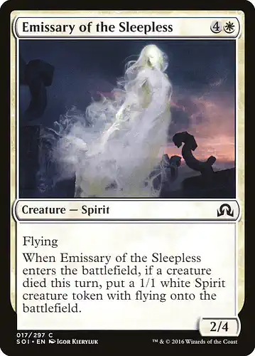 Emissary of the Sleepless - soi Spoiler