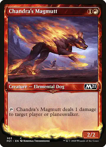 Chandra's Magmutt - m21 Spoiler