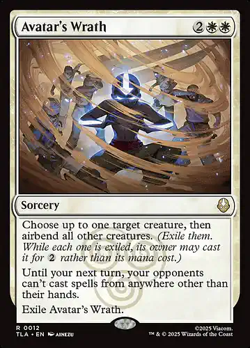 Avatar's Wrath - tla Spoiler