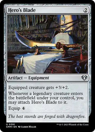 Hero's Blade - cmm Spoiler