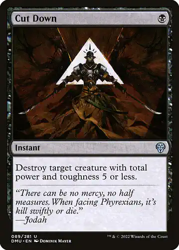 Cut Down - dmu Spoiler