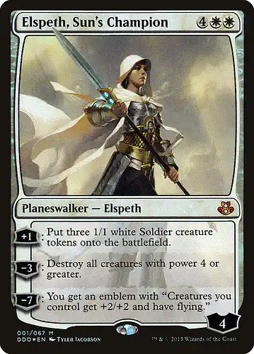 Elspeth, Sun's Champion - ddo Spoiler