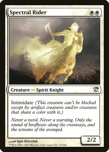 Spectral Rider - isd Spoiler