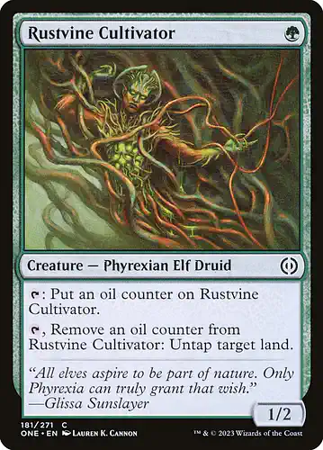 Rustvine Cultivator - one Spoiler