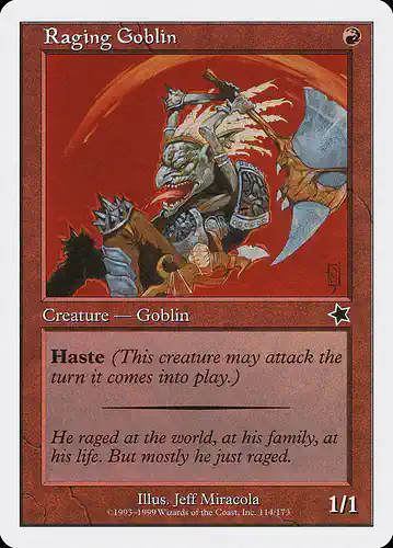 Raging Goblin - s99 Spoiler