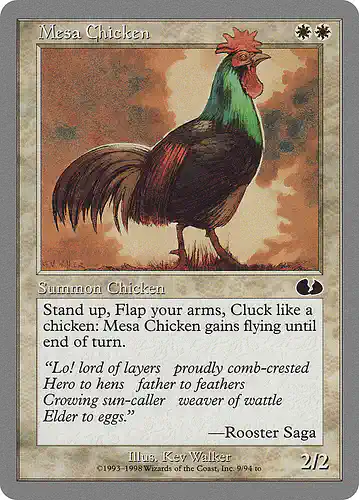 Mesa Chicken - ugl Spoiler