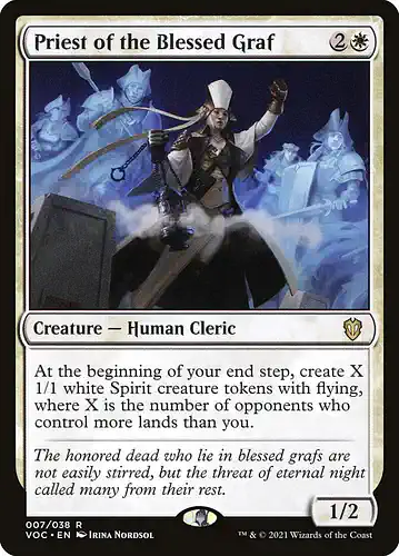 Priest of the Blessed Graf - voc Spoiler