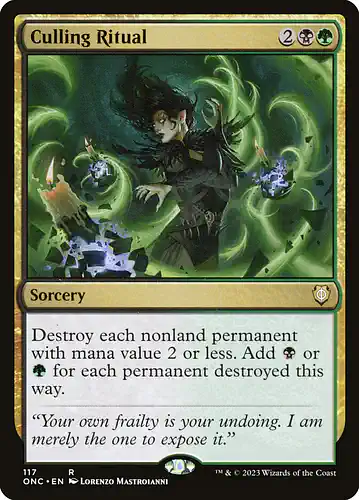 Culling Ritual - onc Spoiler