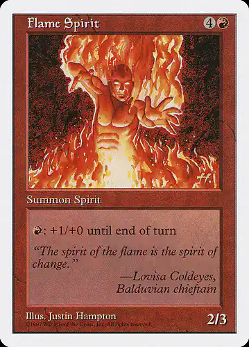 Flame Spirit - 5ed Spoiler