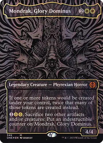 Mondrak, Glory Dominus - one Spoiler