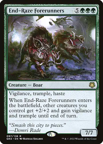 End-Raze Forerunners - gn3 Spoiler