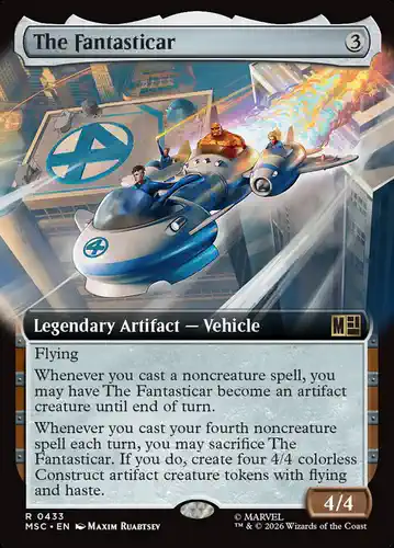 The Fantasticar - msc Spoiler