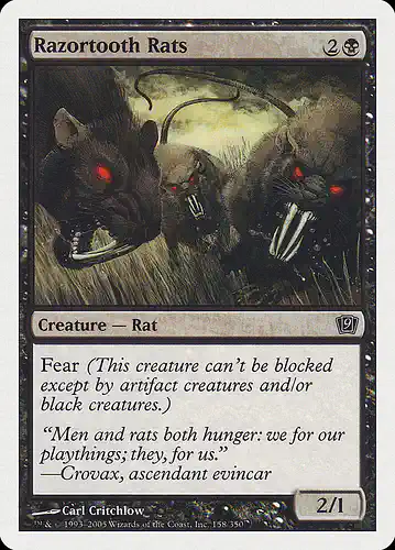 Razortooth Rats - 9ed Spoiler