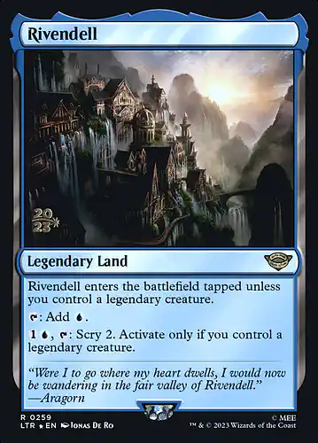 Rivendell - ltr Spoiler