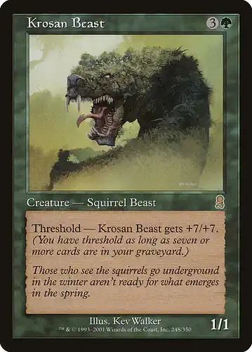Krosan Beast - ody Spoiler