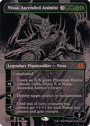 Nissa, Ascended Animist - one Spoiler