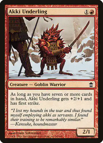 Akki Underling - sok Spoiler