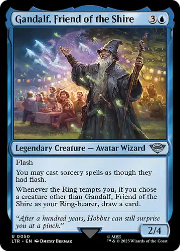 Gandalf, Friend of the Shire - ltr Spoiler