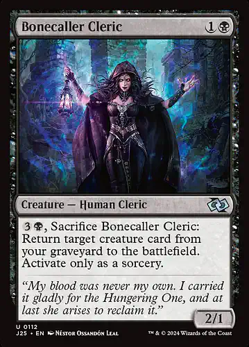 Bonecaller Cleric - j25 Spoiler