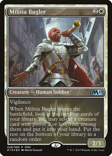 Militia Bugler - m19 Spoiler