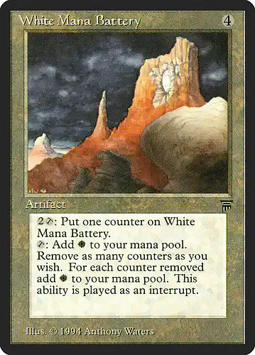 White Mana Battery - leg Spoiler