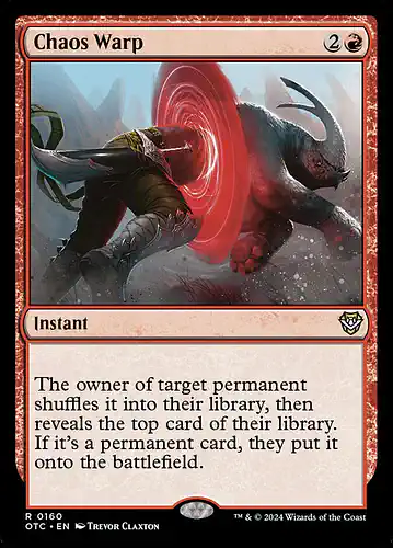 Chaos Warp - otc Spoiler