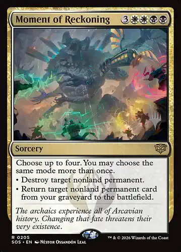 Moment of Reckoning - sos Spoiler
