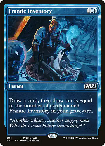 Frantic Inventory - m21 Spoiler