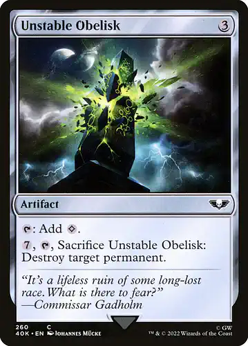 Unstable Obelisk - 40k Spoiler