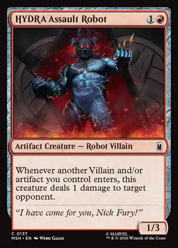 HYDRA Assault Robot - msh Spoiler
