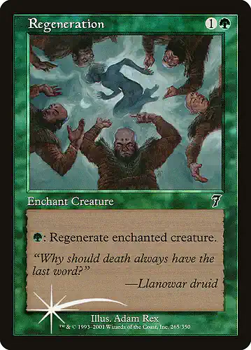Regeneration - 7ed Spoiler