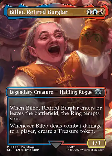 Bilbo, Retired Burglar - ltr Spoiler