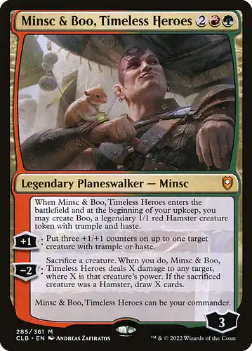 Minsc & Boo, Timeless Heroes - clb Spoiler
