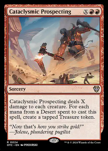 Cataclysmic Prospecting - otc Spoiler