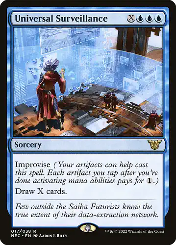 Universal Surveillance - nec Spoiler