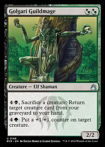 Golgari Guildmage - rvr Spoiler
