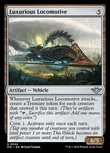 Luxurious Locomotive - otj Spoiler
