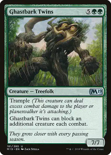 Ghastbark Twins - m19 Spoiler