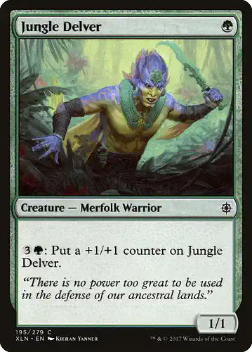 Jungle Delver - xln Spoiler