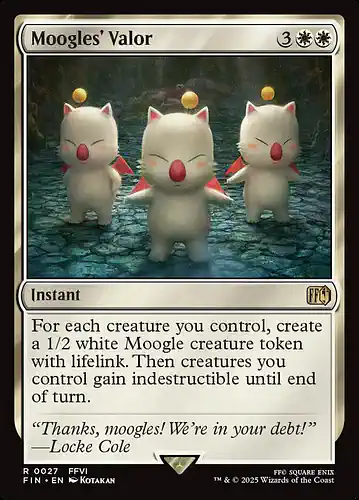 Moogles' Valor - fin Spoiler