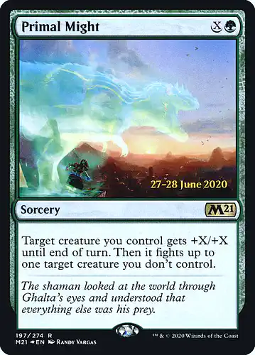 Primal Might - m21 Spoiler
